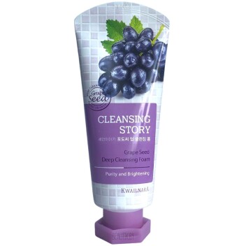[WELCOS] Пенка для умывания омолаживающая Cleansing Story Foam Cleansing (Grape Seed), 120 мл