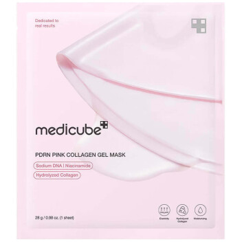[MEDICUBE] Гидрогелевая маска с ПДРН и коллагеном PDRN Pink Collagen Gel Mask, 28 гр