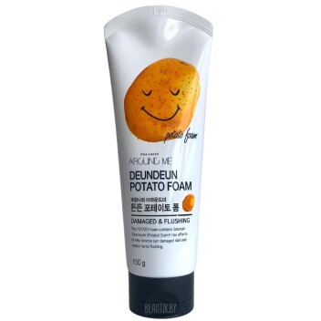 [WELCOS] Пенка для умывания с экстрактом картофеля Around Me Potato Foam, 150 мл