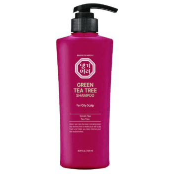 [DAENG GI MEO RI] Шампунь для волос охлаждающий на основе чайного дерева Green Tea Tree Shampoo, 500 мл