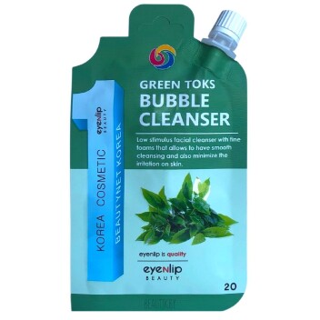 [EYENLIP] Пенка для умывания POCKET GREEN TOKS BUBBLE CLEANSER, 20 мл