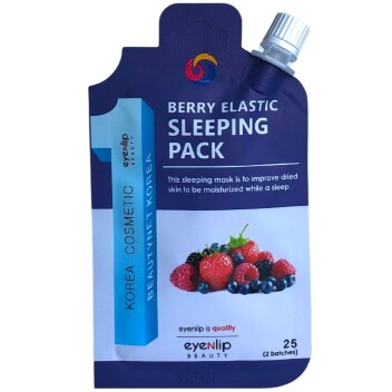[EYENLIP] Маска для лица ночная POCKET BERRY ELASTIC SLEEPING PACK, 25 мл