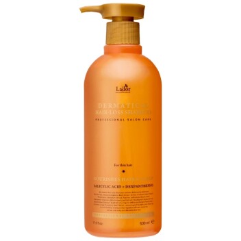 [LA’DOR] Укрепляющий шампунь для тонких волос DERMATICAL HAIR-LOSS SHAMPOO (FOR THIN HAIR), 530 мл