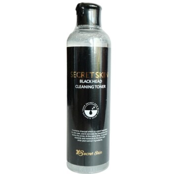 [SECRET SKIN] Тонер для лица с древесным углем BLACK HEAD CLEANSING TONER, 250 мл