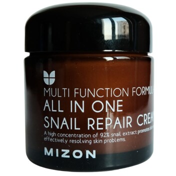 [MIZON] Многофункциональный восстанавливающий крем с муцином улитки 92% All In One Snail Repair Cream, 75 мл