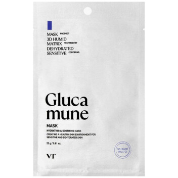 [VT COSMETICS] Тканевая маска для глубокого увлажнения с грибом тремелла Glucamune Mask, 23 г
